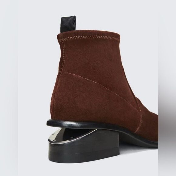 Alexander Wang burgundy suede Kori boots, US8,5 - Picture 3 of 12